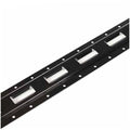 " Cargo Mall Four 8-ft E-Track Rails, Vertical Powder Coated TieDowns | Long Heavy Duty Steel Etrack Rails for Trucks, Trailers"