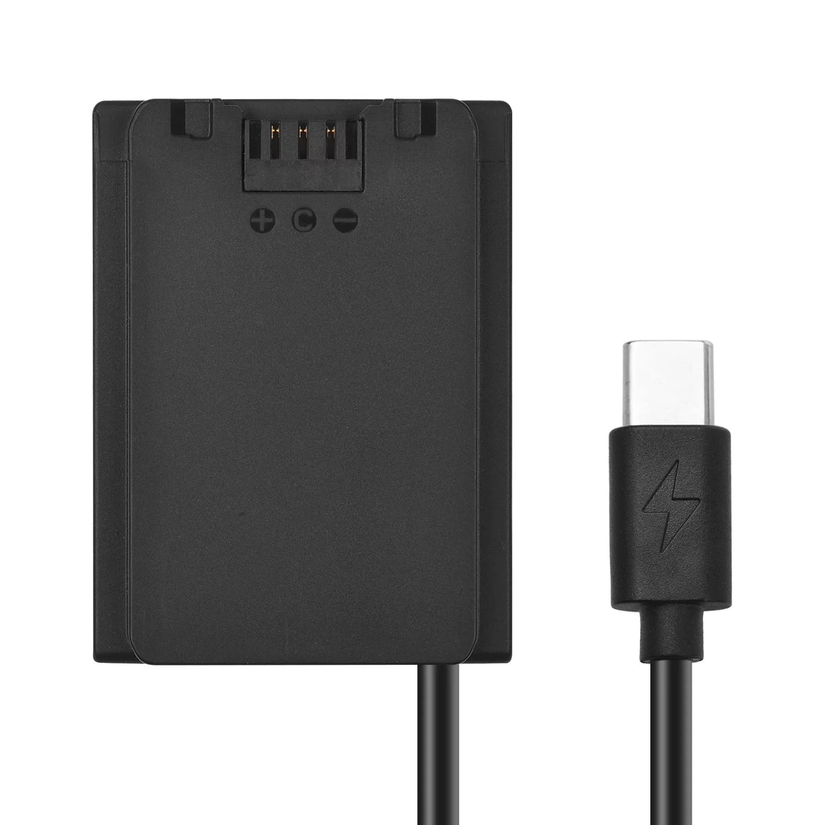 Andoer -FZ100 Dummy Battery -C Coupler Adapter with  Type-C Spring  Cable Replacement for Sony Alpha A6600 A7C A7III A7SIII A7RIII A7RIV A9 A9II A9R A9S Cameras