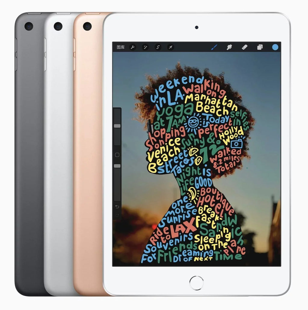 Restored Apple Ipad Mini 4th. Gen - 7.9" Apple A8 Dual-Core 2GB  32GB Storage -  - (Refurbished)