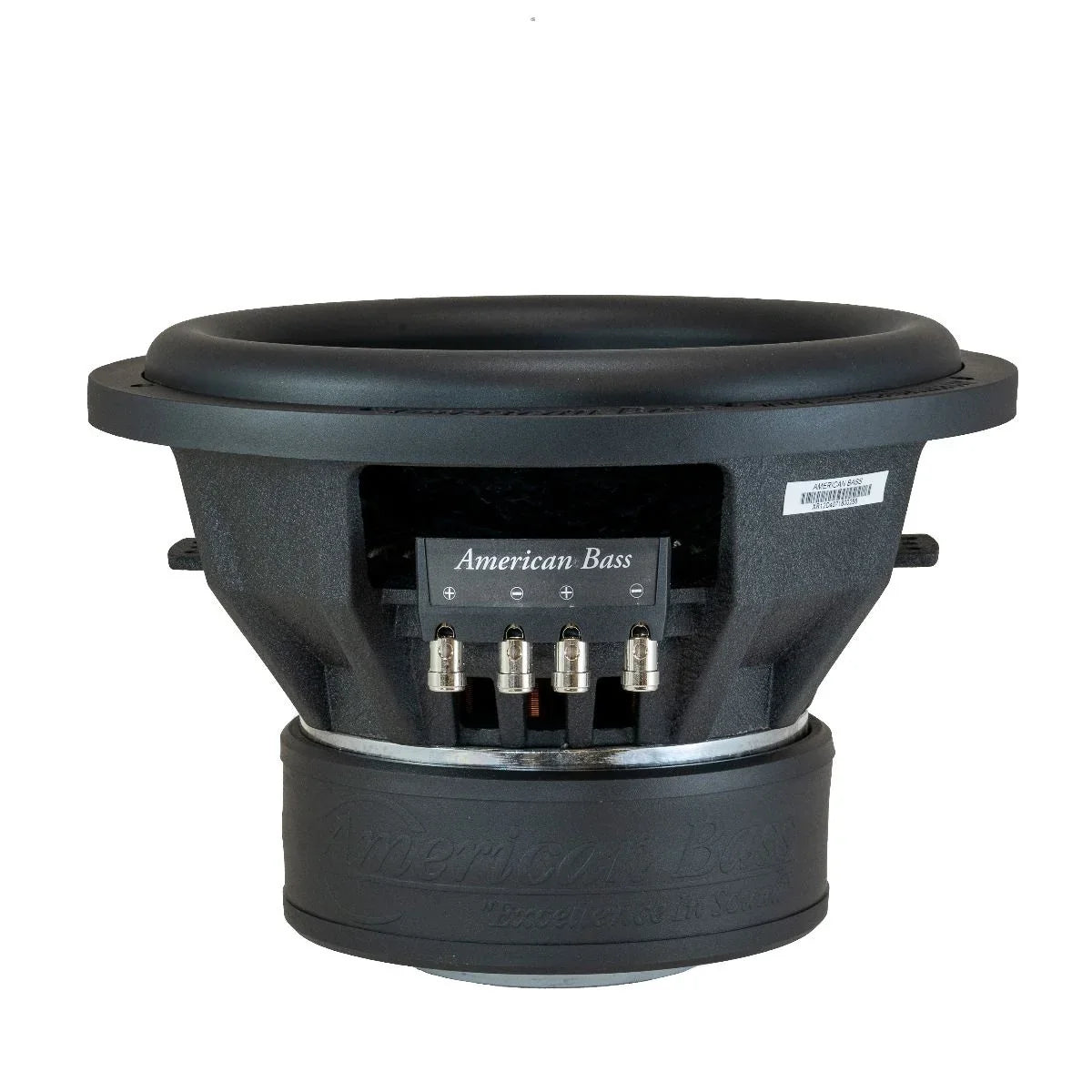 American Bass  12 D4 12 Inch Dual 4 Ohm Voice Coil 2400 Watt Subwoofer