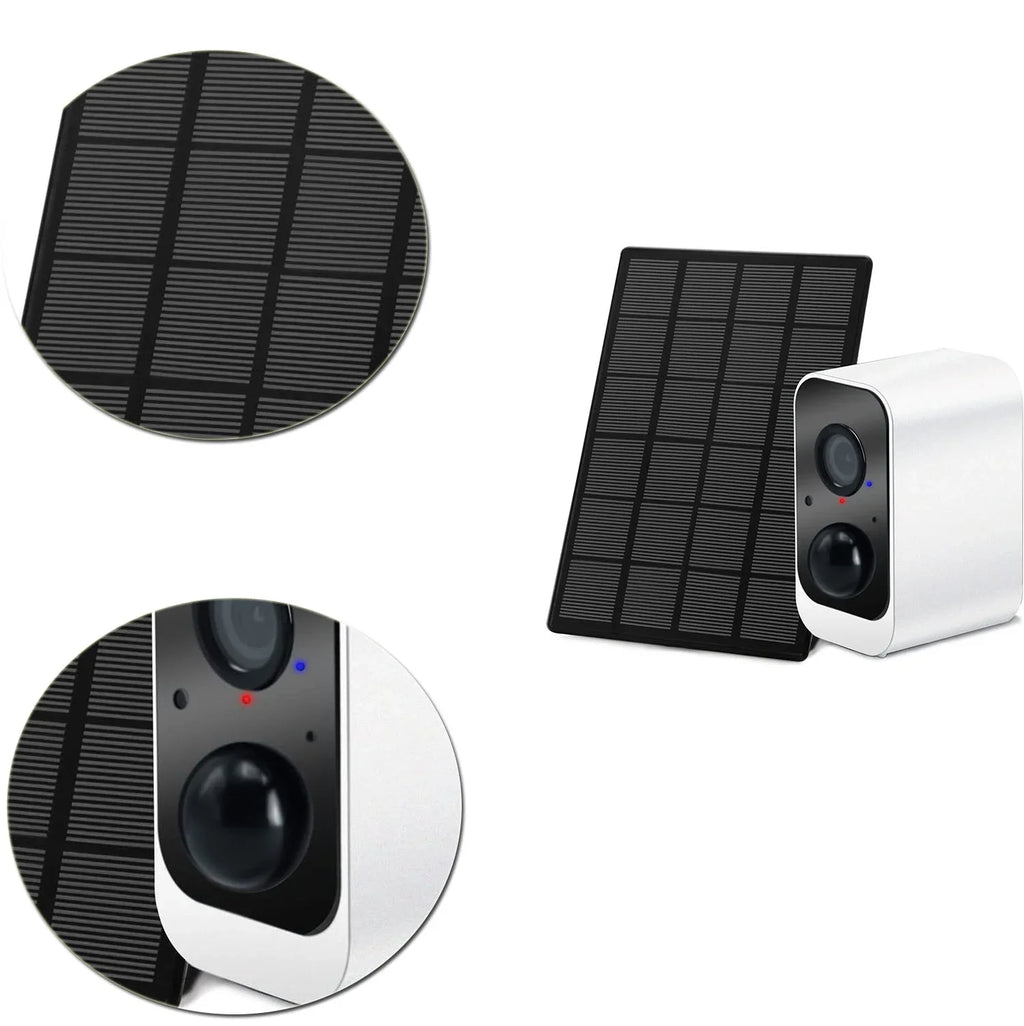 Wireless Security Camera Outdoor, 1080P Solar Security Camera S2