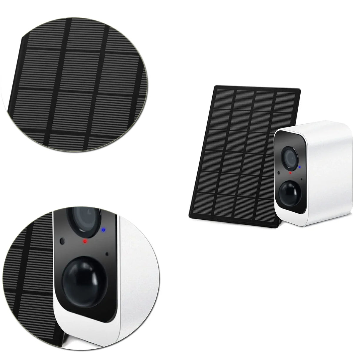 Wireless Security Camera Outdoor, 1080P Solar Security Camera S2