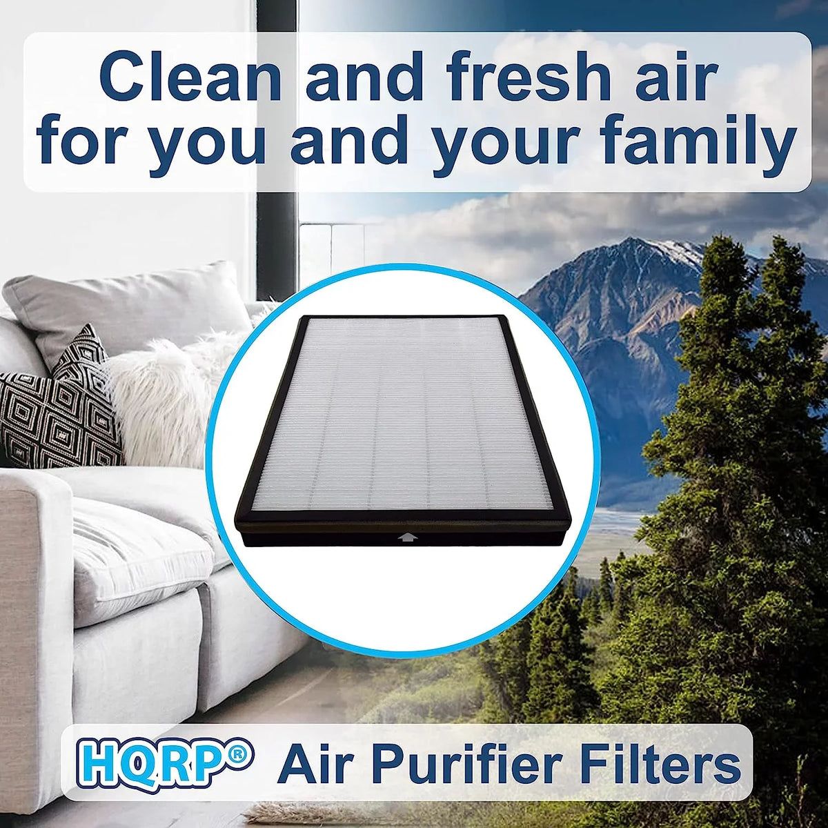 Air Purifier Filter fits Rabbit Air BioGS 2.0 -550A -625A Air Cleaners