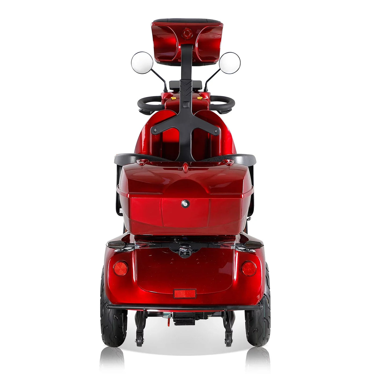 Fat tire scooter with comfortable seat and adjust seat and front handle 800W Powerful 4-Wheel Eletric Scooter
