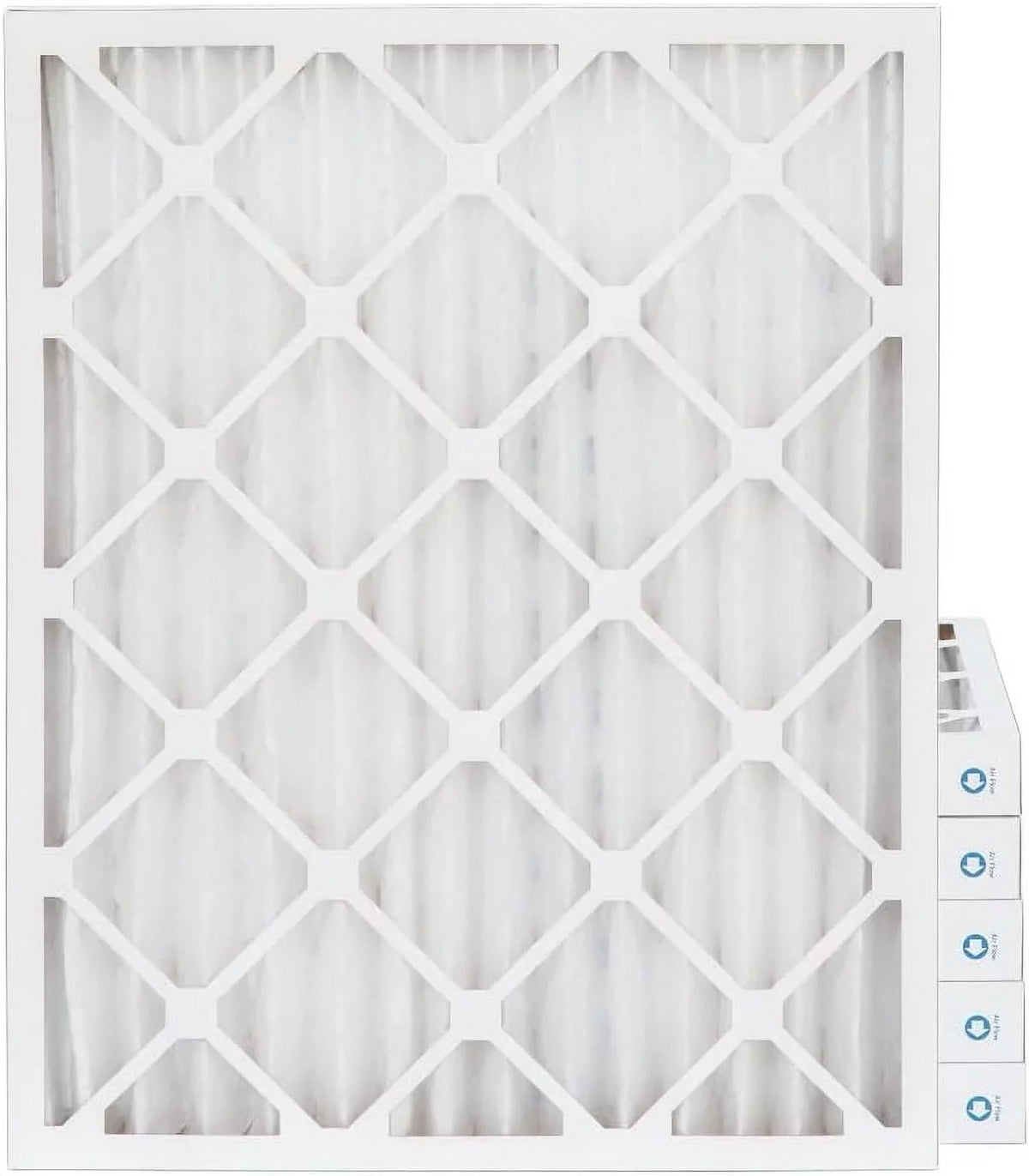 20X25x2  11,  1000 Pleated Furne 2" Air Filters By Pamlico. 6 Pk. Size: 19-1/2 X 24-1/2 X 1-3/4