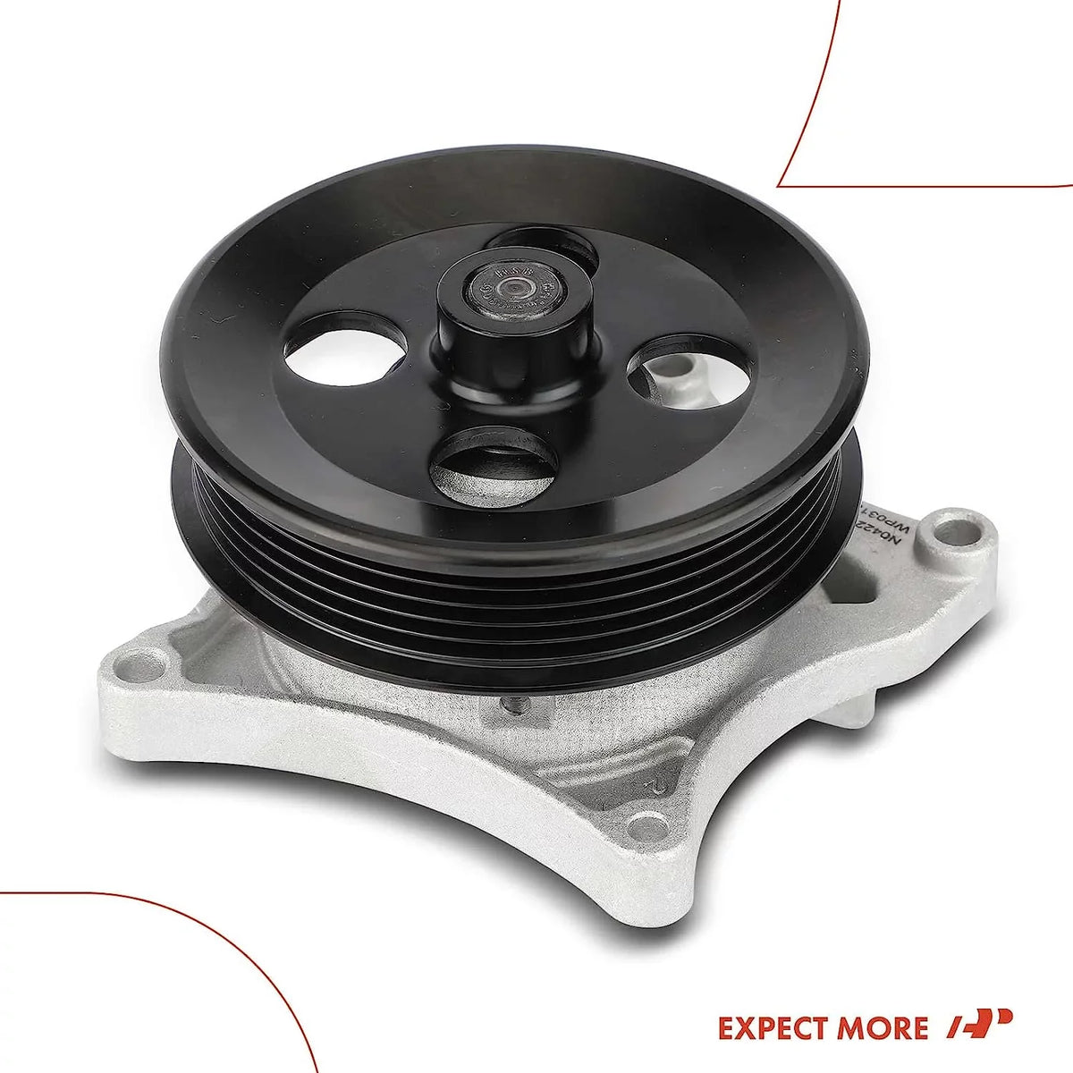 A-Premium Engine Water Pump with Gasket & Pulley Compatible with Chevrolet Equinox 2018-2021 Malibu 2016-2022 Spark Cruze  Terrain Buick Encore