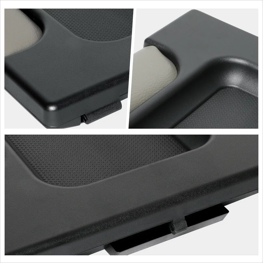Gray  Center Console Lid Repair Kit Arm Rest Cover For Cadillac Chevrolet