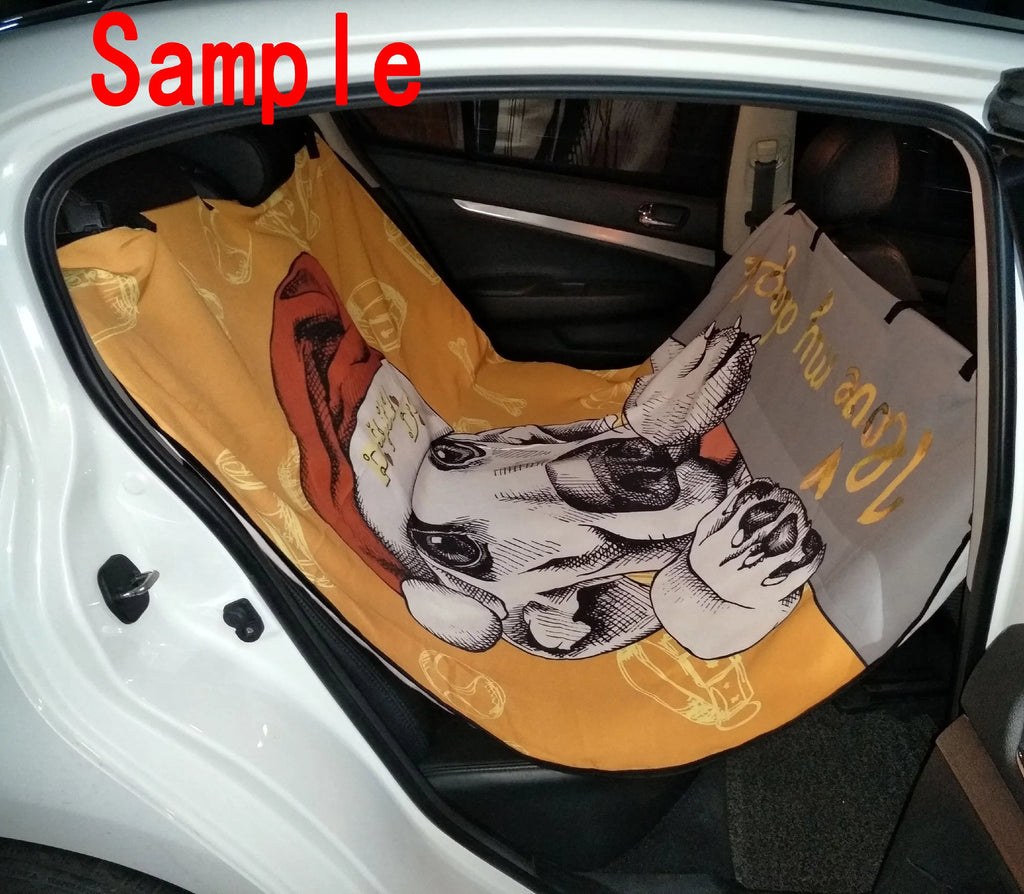 Starfish Pet Car Seat Cover,Sky Cloud Beach Starfish Shell Pet Car Seat Cover Dog Car Seat Mat Hammock Cargo Mat Trunk Mat For Cars Trucks and  54x60 inches