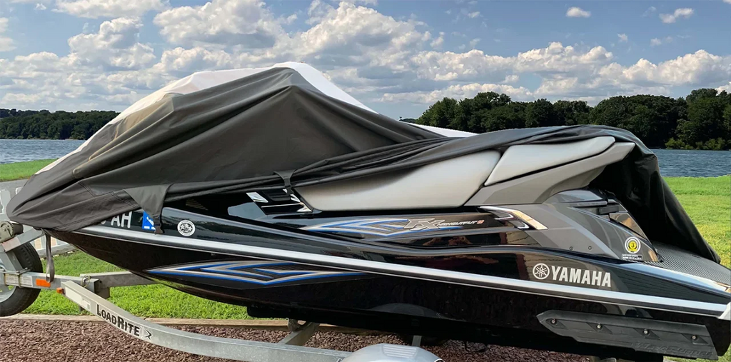 '-  JetSki Cover Compatible for Polaris   1995-2001 Jet Ski  Trailerable Cover 1-2 Seater