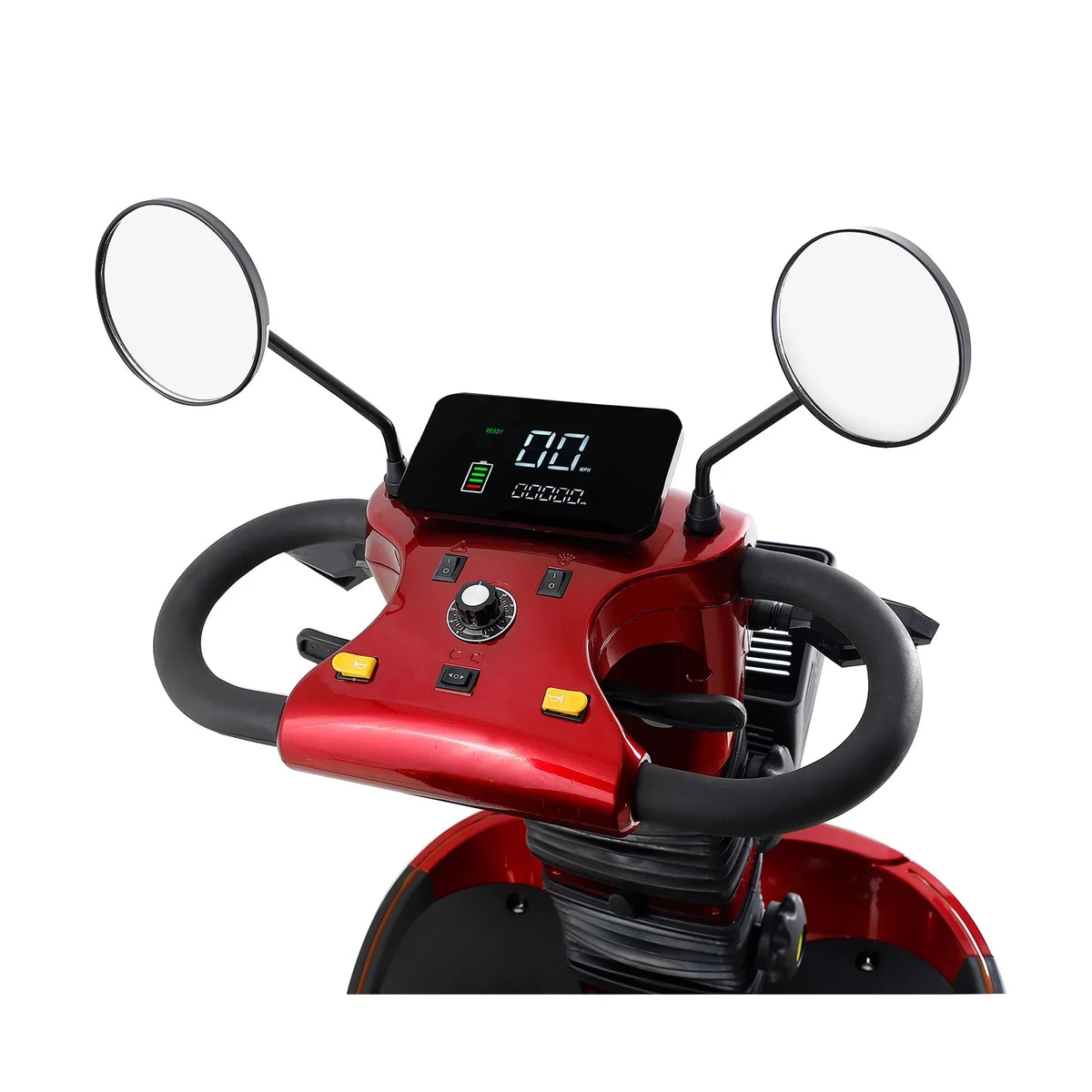 Fat tire scooter with comfortable seat and adjust seat and front handle 800W Powerful 4-Wheel Eletric Scooter