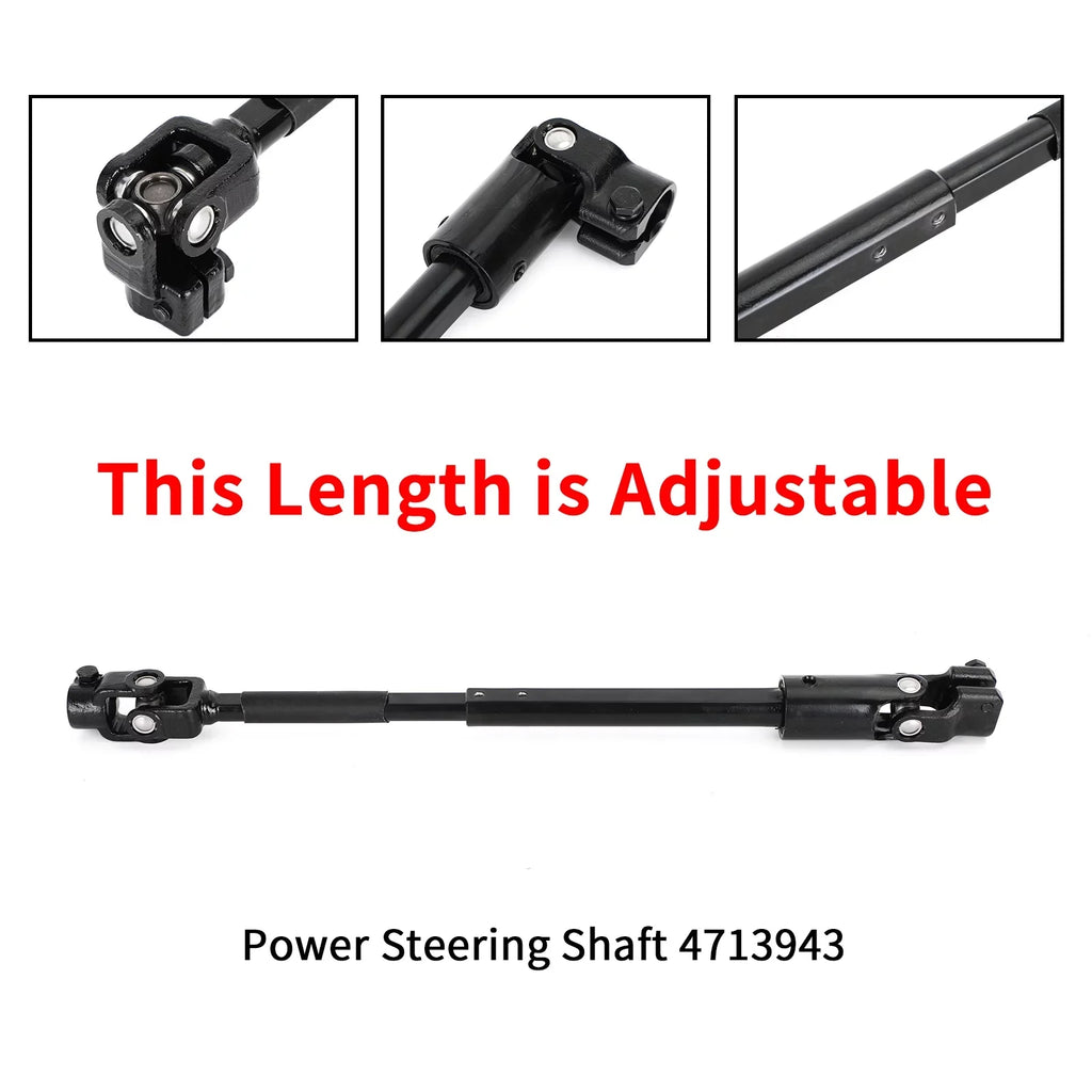 Power Steering Shaft 4713943 JCXJ84 For Jeep Cherokee  1984-1994