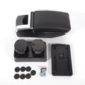 For Nissan Versa 07-2011 2012 Hatch Center Console Container Armrest Storage Box Black
