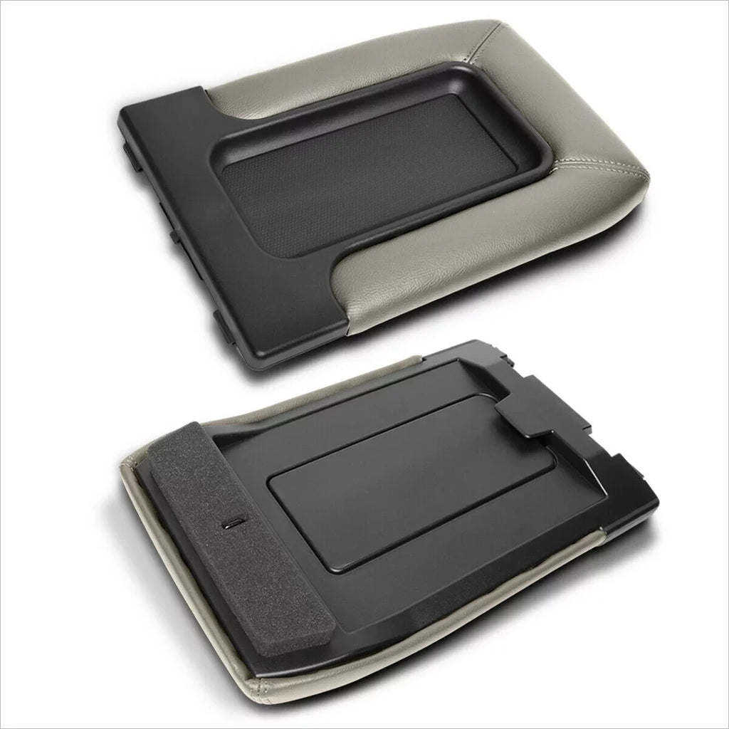 Gray  Center Console Lid Repair Kit Arm Rest Cover For Cadillac Chevrolet