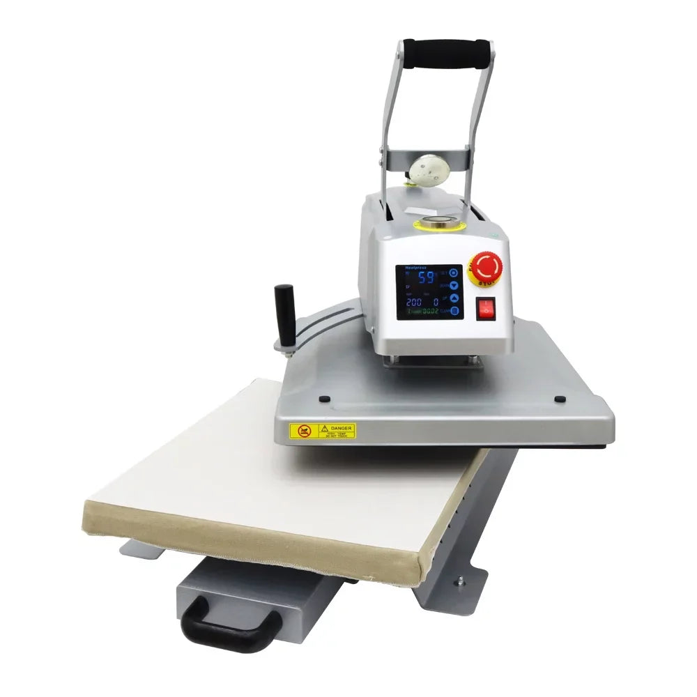 16x20in Semi-Auto Heat Press Machine Magnetic Heat Sublimation Transfer T-Shirt Printing