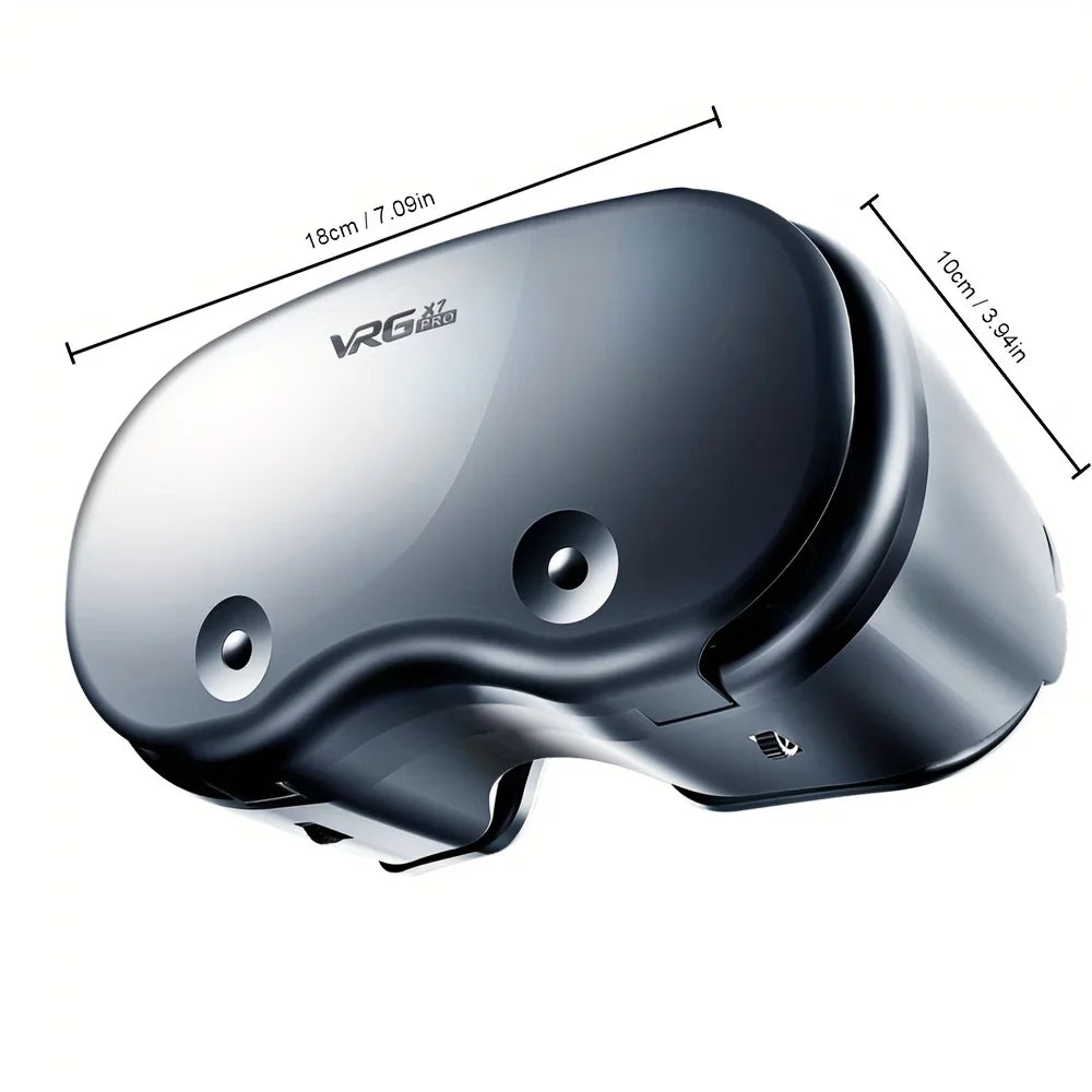 Headset, Virtual Reality Headset, Glasses, Goggles For 3D  Movie Video Games For  And Android Smartphones