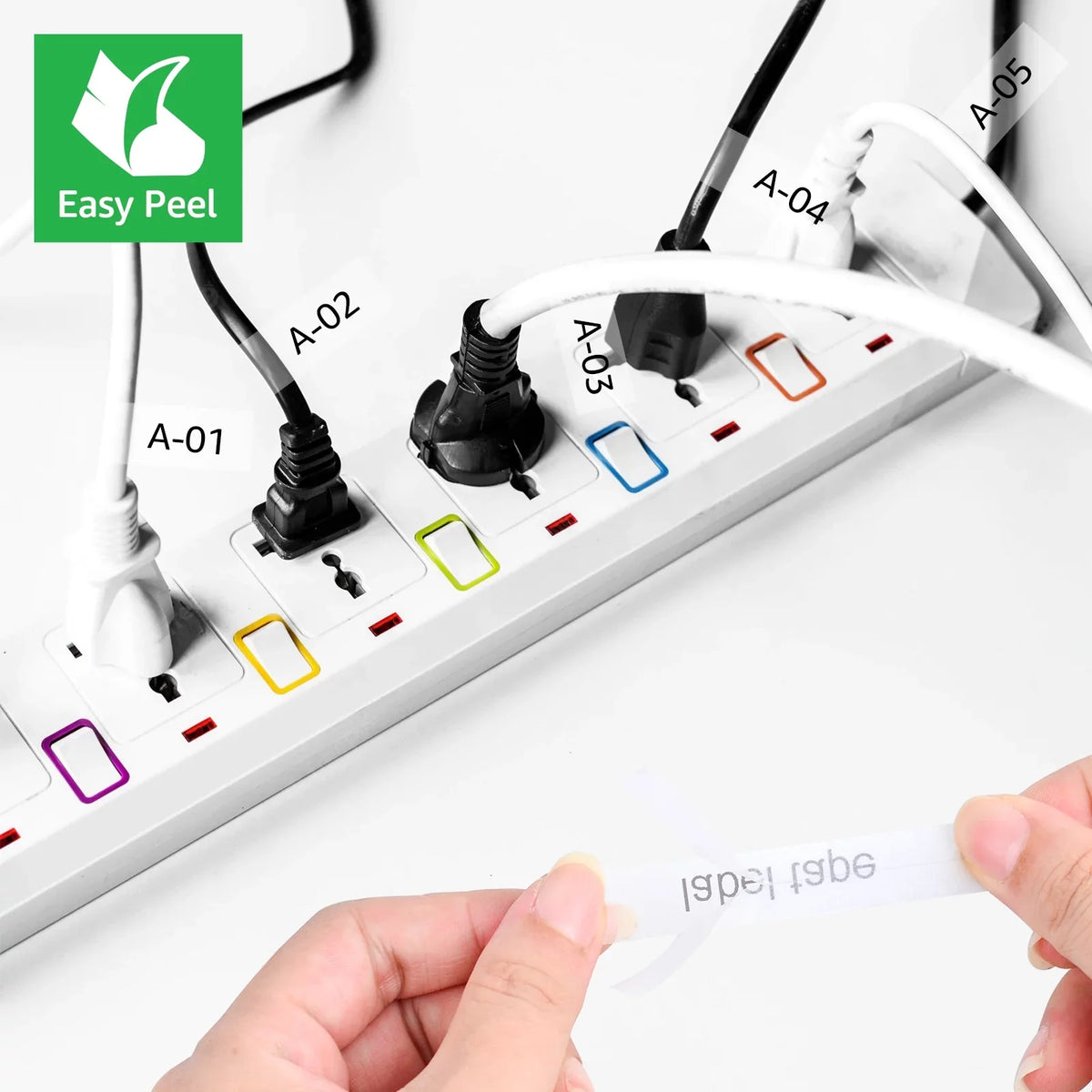 30PK Compatible for Brother P-touch 12mm x 8m Black on Clear  TZe TZe-FX131 -FX131 TZe-131 -131 Flexible  Cable Wire Label Tape