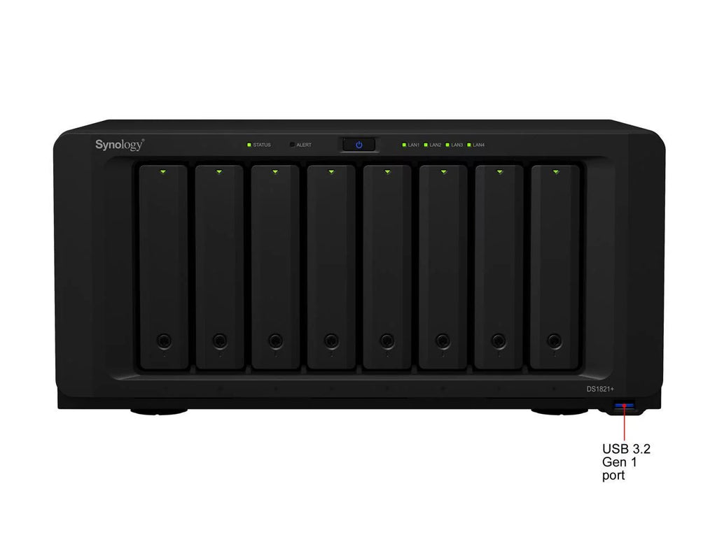 Synology 8 bay  DiskStation DS1821+ (Diskless)