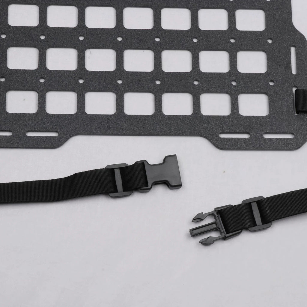 Molle Panel for Vehicles, Car Seat Back Organizer, Seat Back Organizer, Insert Accessory Storage Rack Practical for Car