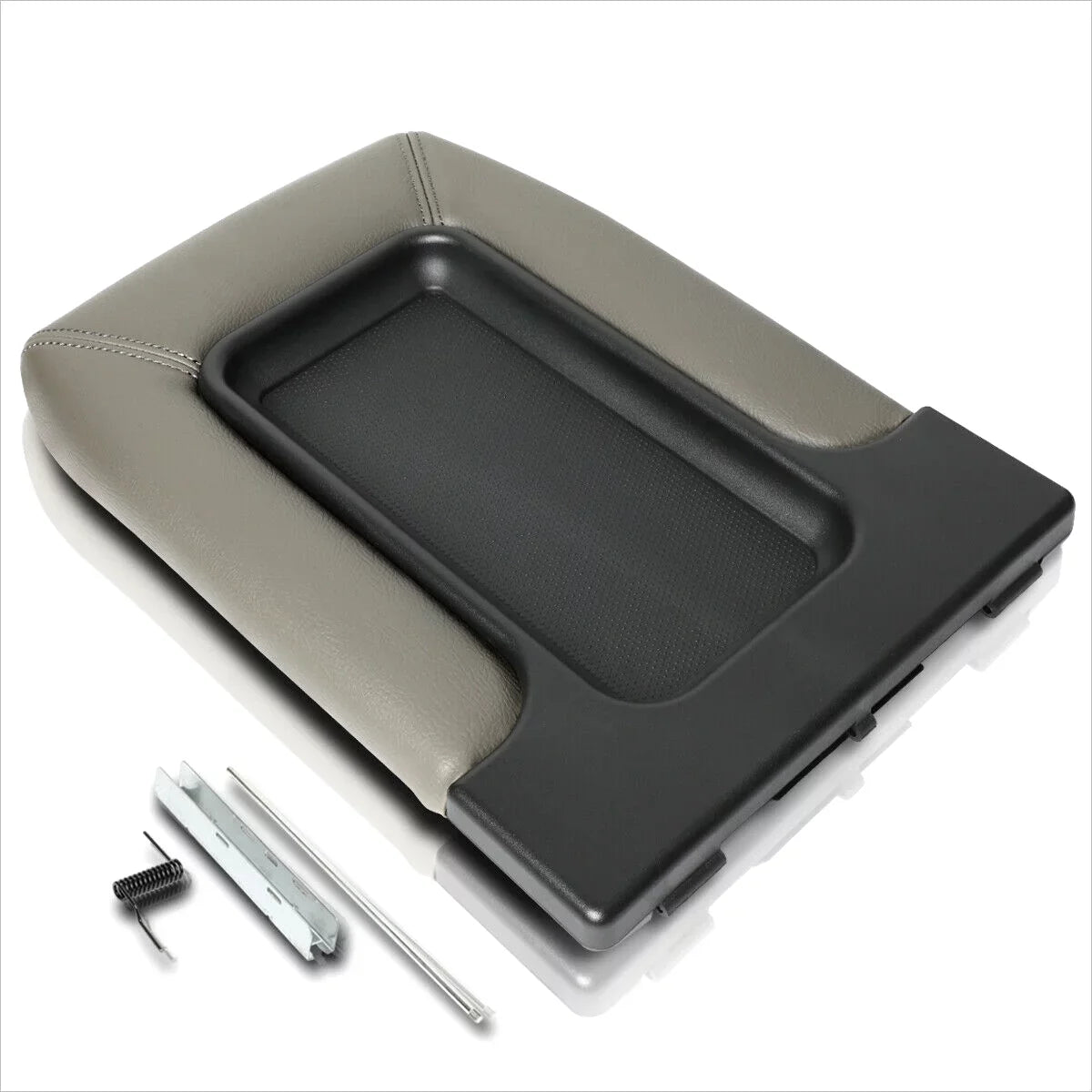 Gray  Center Console Lid Repair Kit Arm Rest Cover For Cadillac Chevrolet