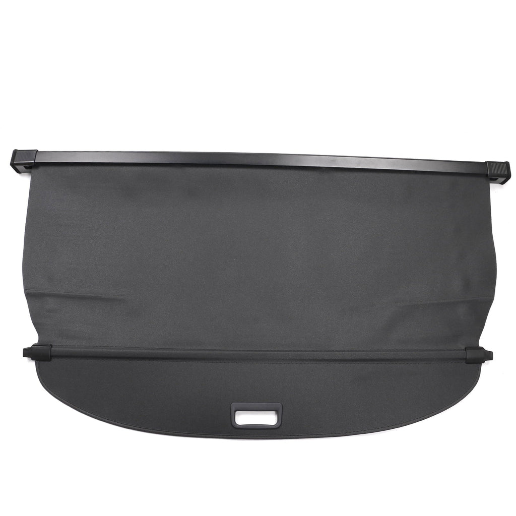 Ikon Motorsports Cargo Cover Compatible With 2021-2023 Nissan Rogue All Models  & Aluminum Rod Black Security Rear Trunk Cover Security Retractable Shield
