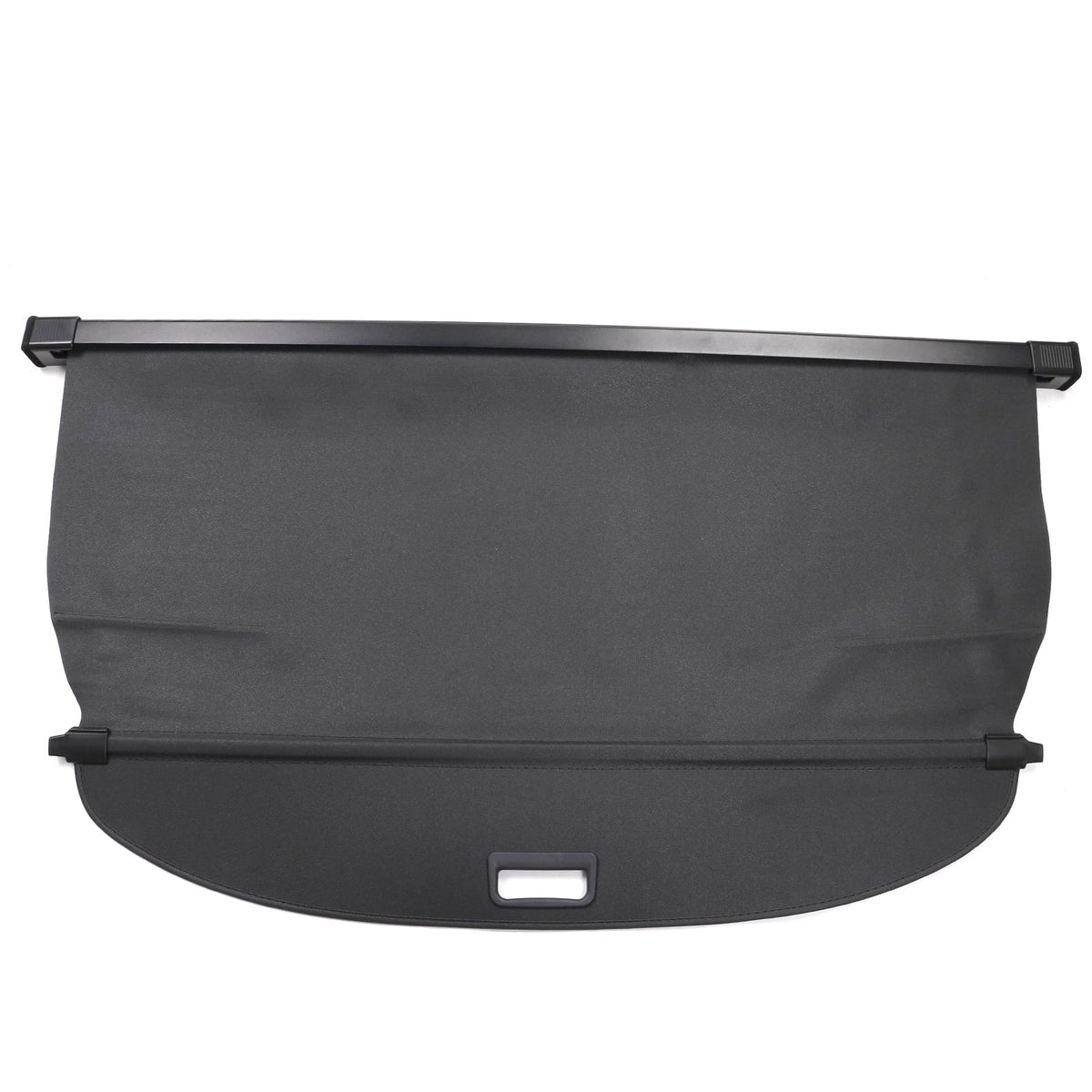Ikon Motorsports Cargo Cover Compatible With 2021-2023 Nissan Rogue All Models  & Aluminum Rod Black Security Rear Trunk Cover Security Retractable Shield