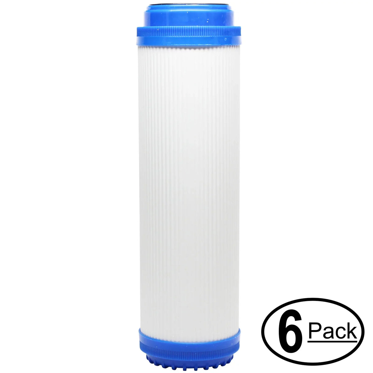 6-Pack Replacement for   APRO6- Granular Activated Carbon Filter - Universal 10-inch Cartridge for     System  -   - Denali Pure Brand