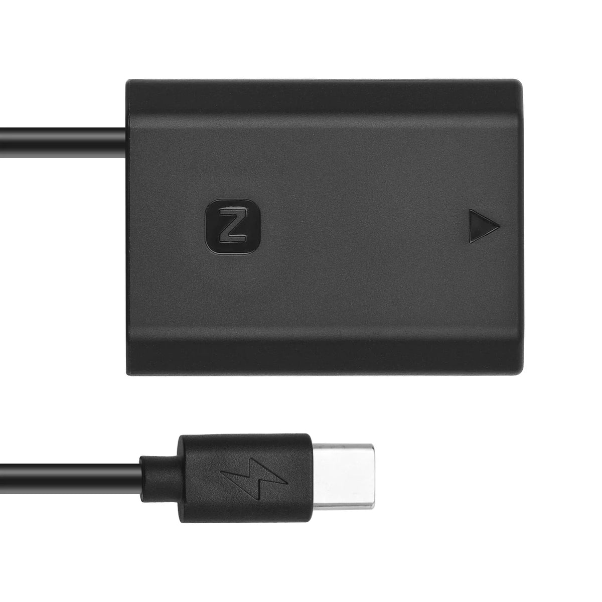Andoer -FZ100 Dummy Battery -C Coupler Adapter with  Type-C Spring  Cable Replacement for Sony Alpha A6600 A7C A7III A7SIII A7RIII A7RIV A9 A9II A9R A9S Cameras