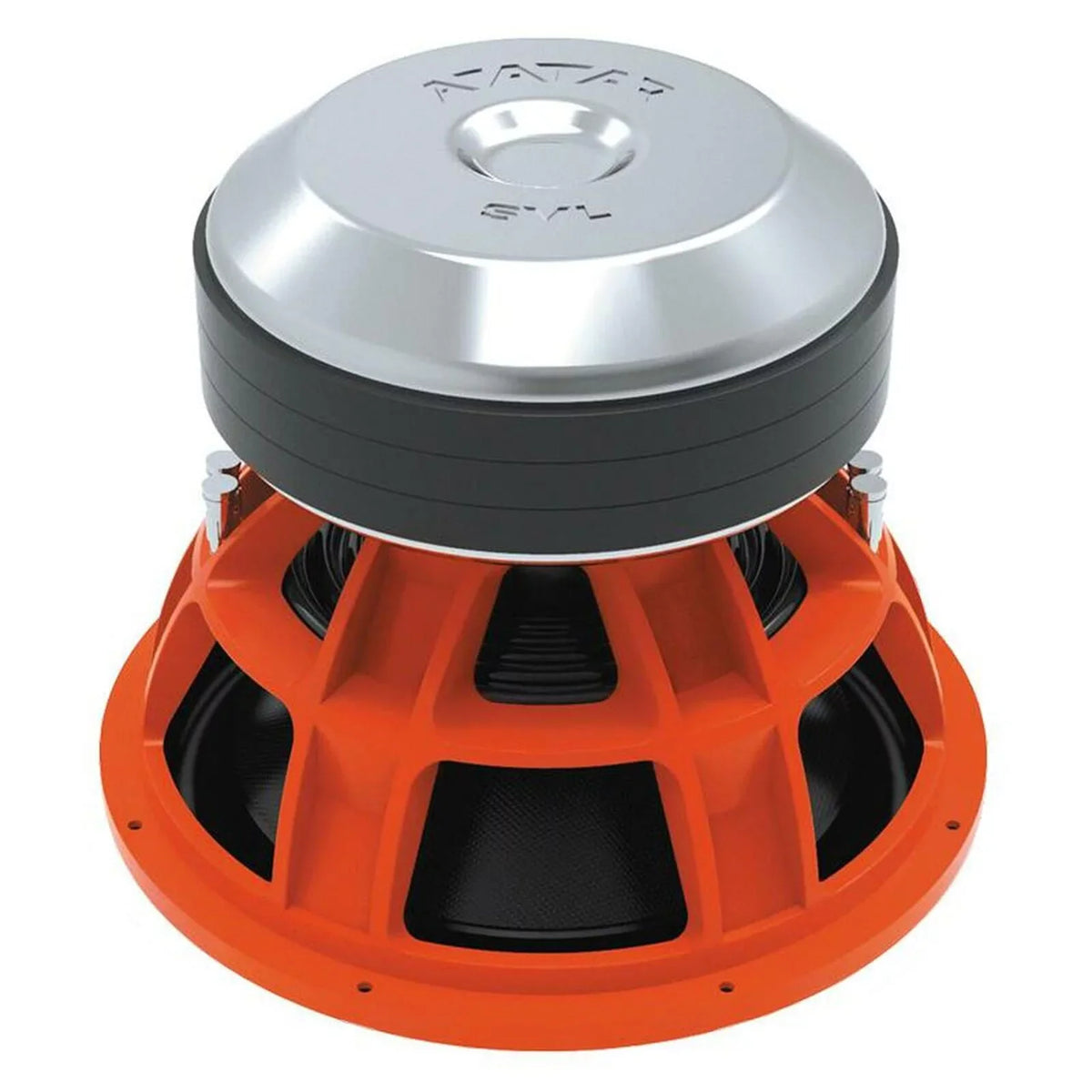 Avatar Car Audio Orange 15" Bass Subwoofer 2-Ohm 7599 Watts Peak -1547-D2
