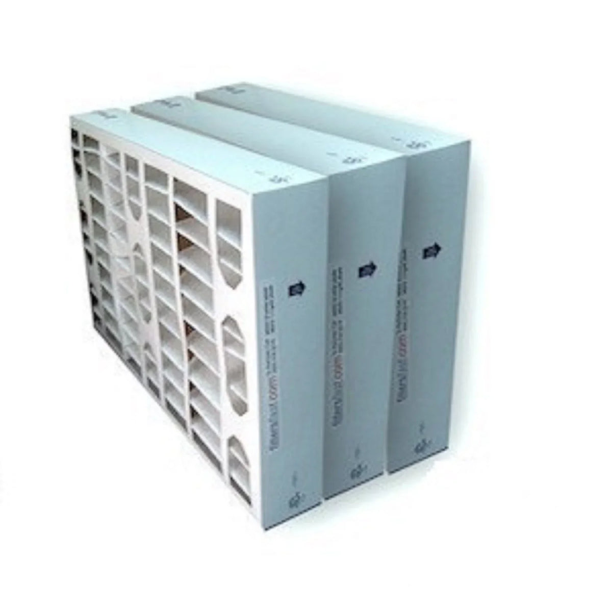Air Filter Furnace, Purolator Key Pleat Extended Surface Pleated Air Filter, Mechanical  8, Nominal Size 24”H x 24”W x 4”D, Actual Size 23-3/8" Height x 23-3/8" Width x 3-3/4" Depth, (Pack of 3)