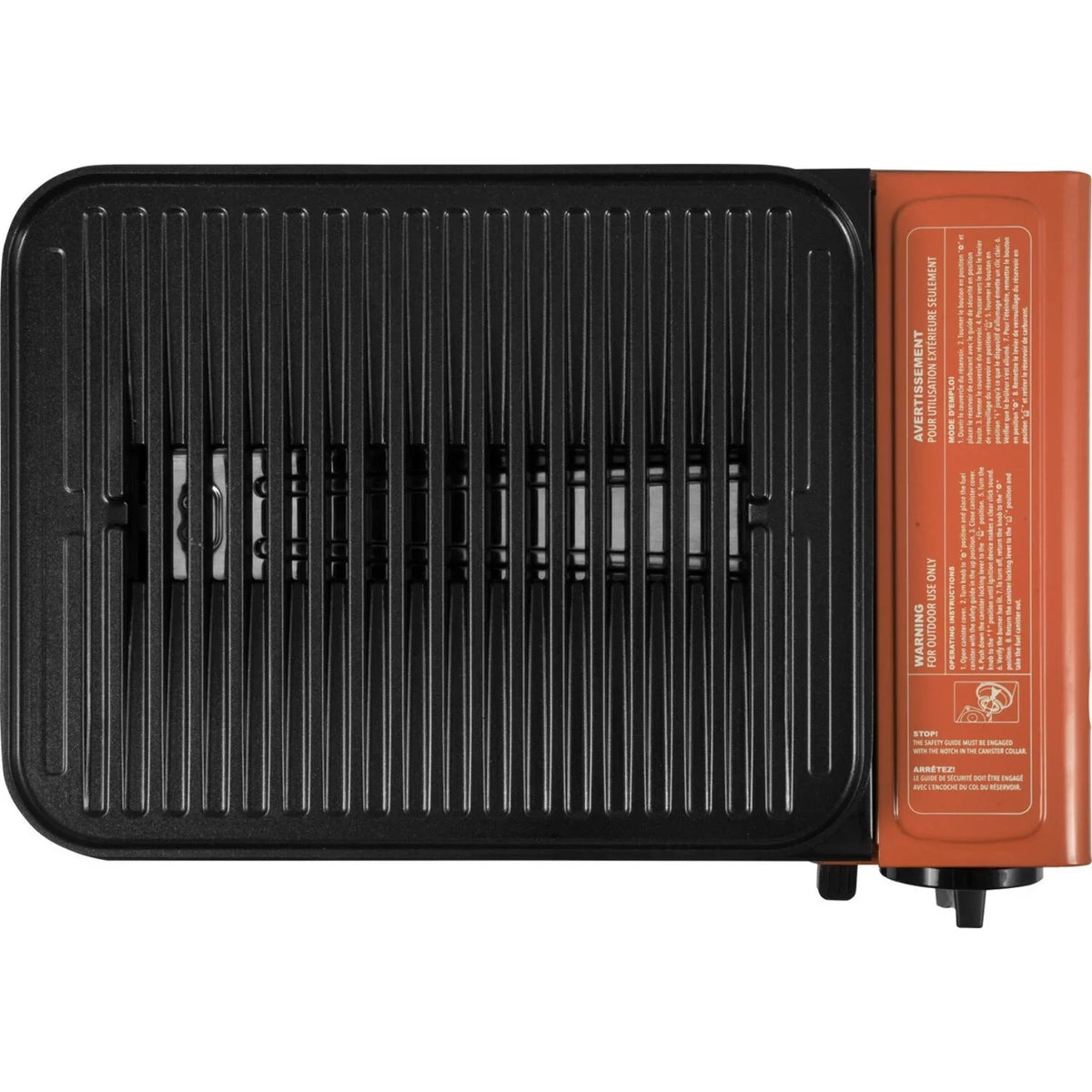 Eureka 2572202  Portable Butane Camping Grill, 1 Burner, Potters Clay