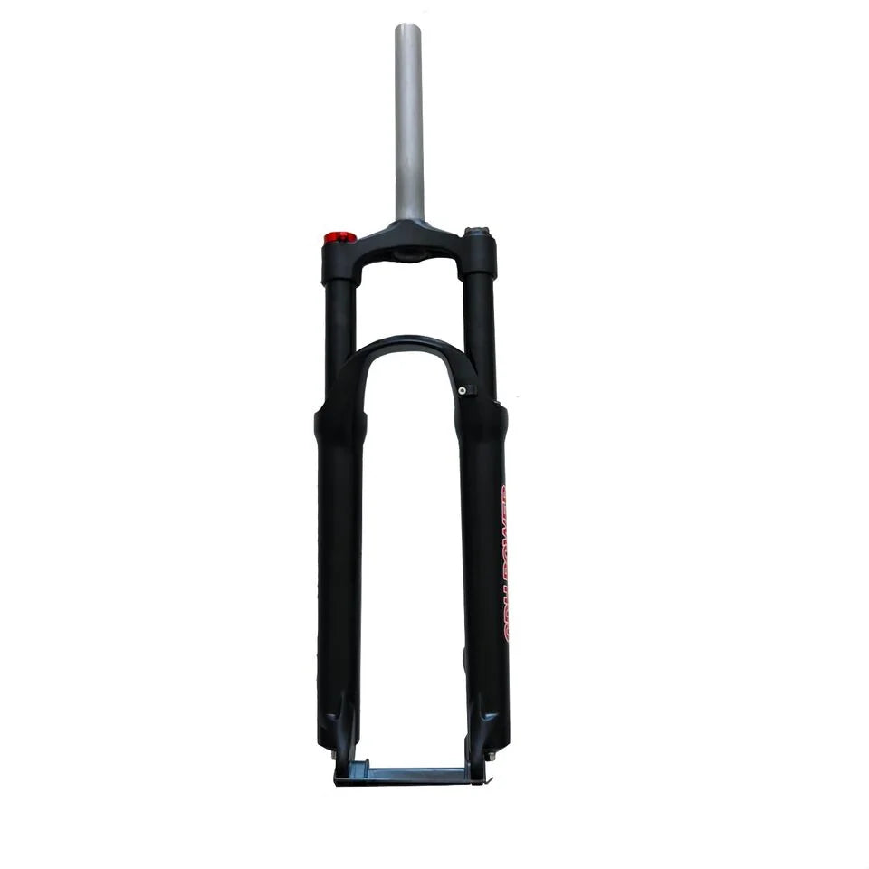 26"  Bicycle Suspension Fork & Headset, Manual Lockout Aluminum Bike Fork
