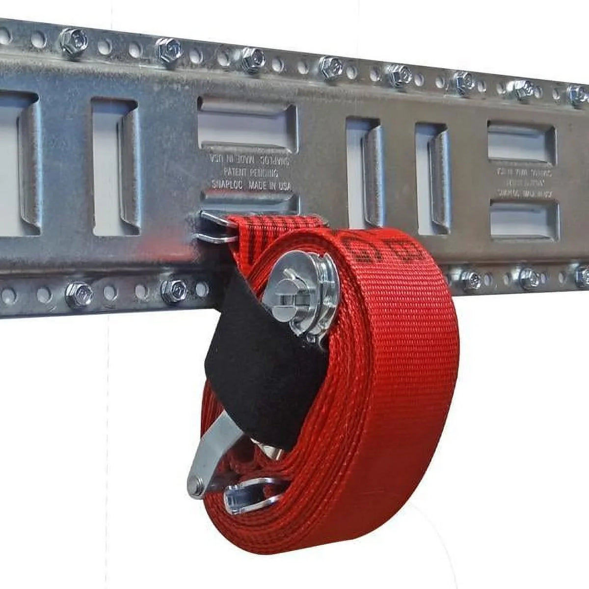 '- Fast-Track E-Track 8 Inch 4-Pack  Galvanized Steel Horizontal Vertical, Logistic Tie-Down for Pickups, Trucks, Trailers