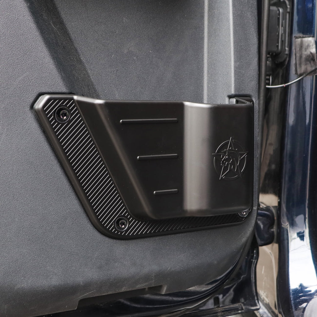 4Pcs Front Rear Door Side Storage Pockets Organizer Box For Ford Bronco 4 Doors