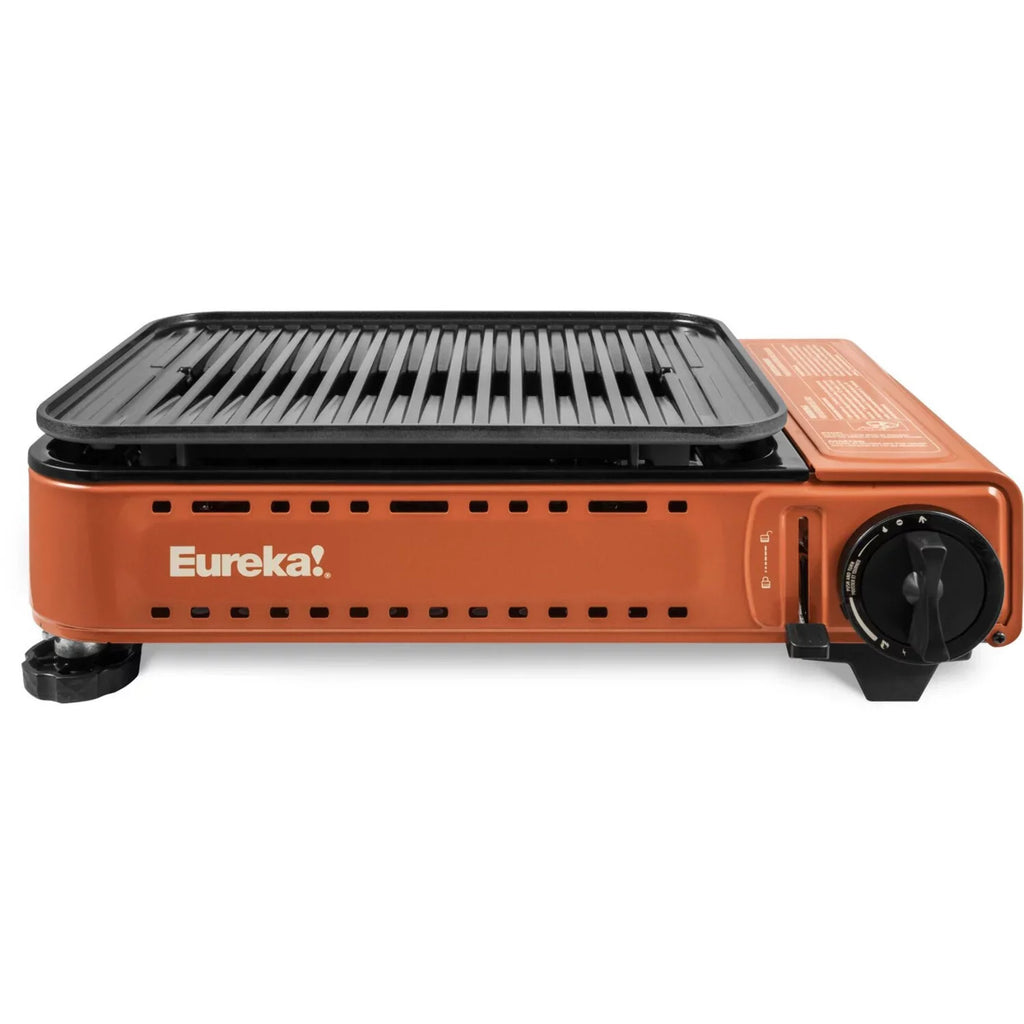 Eureka 2572202  Portable Butane Camping Grill, 1 Burner, Potters Clay