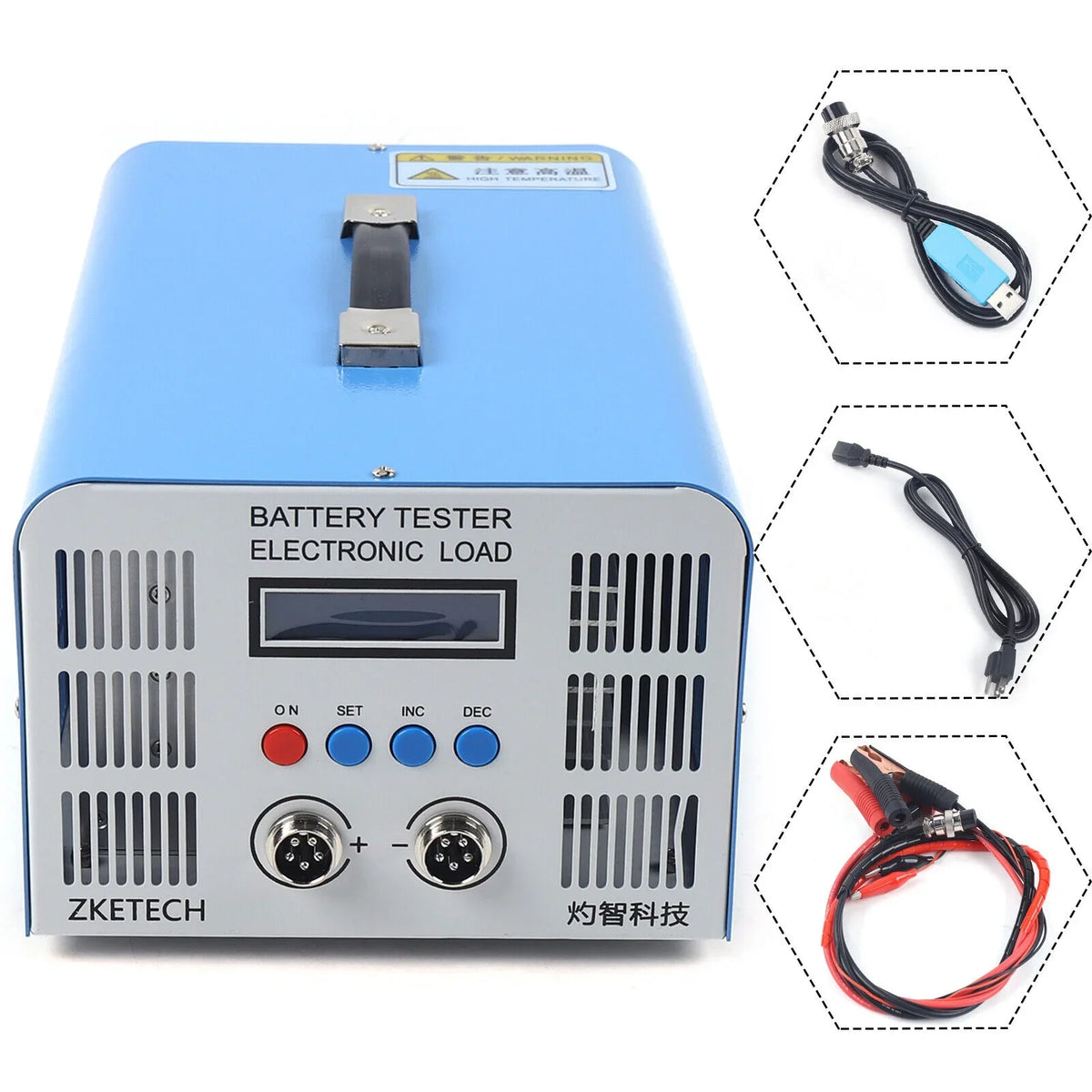 '-A40L 5V High Current Lithium Battery Capacity Tester 40A 110V Manual 200W