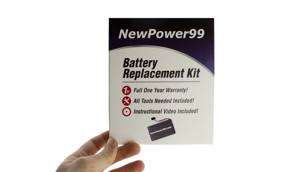 Amazon Fire  7" 4th Generation Battery Replacement Kit with Tools, Video Instructions, Extended Life Battery and Full One Year Warranty