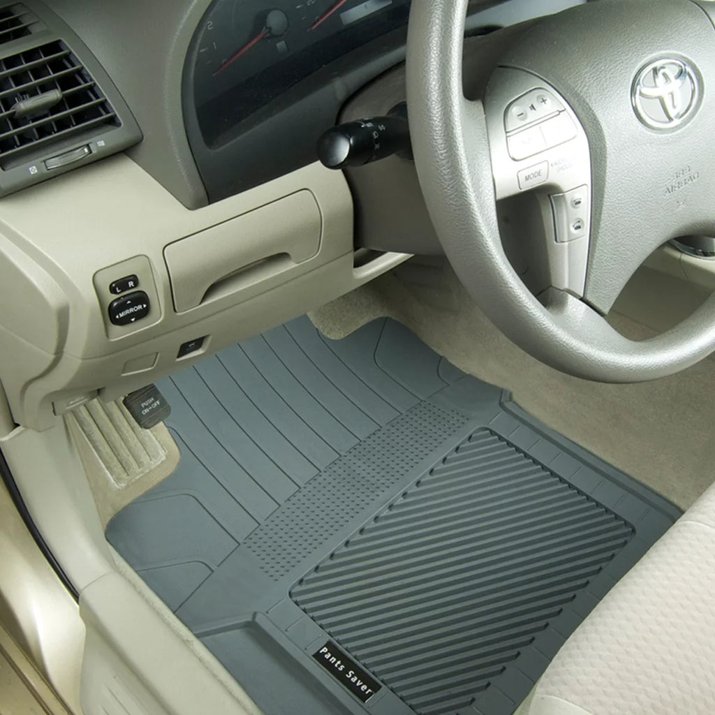 PantsSaver Custom Fit Automotive Floor Mats for Dodge Grand Caravan 2021 All Weather Protection for Cars, Trucks, , Van, Heavy Duty Total Protection Black