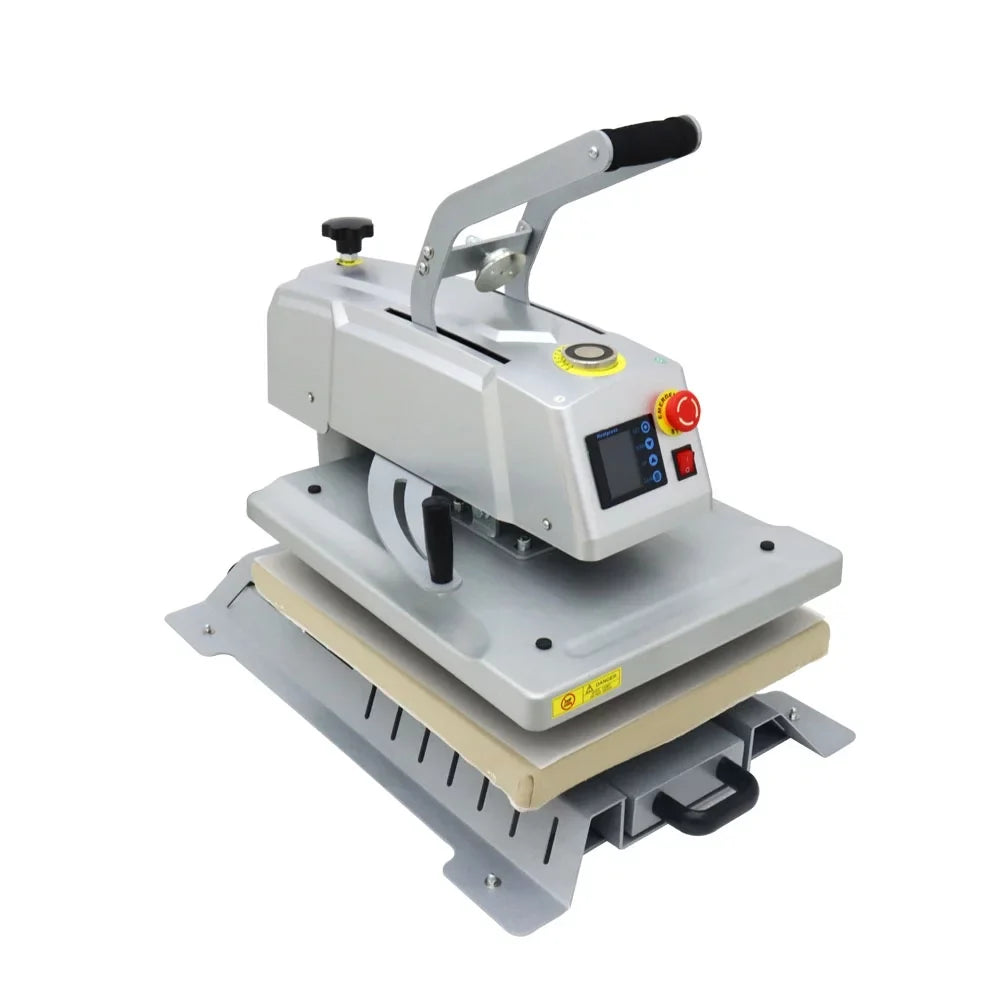 16x20in Semi-Auto Heat Press Machine Magnetic Heat Sublimation Transfer T-Shirt Printing