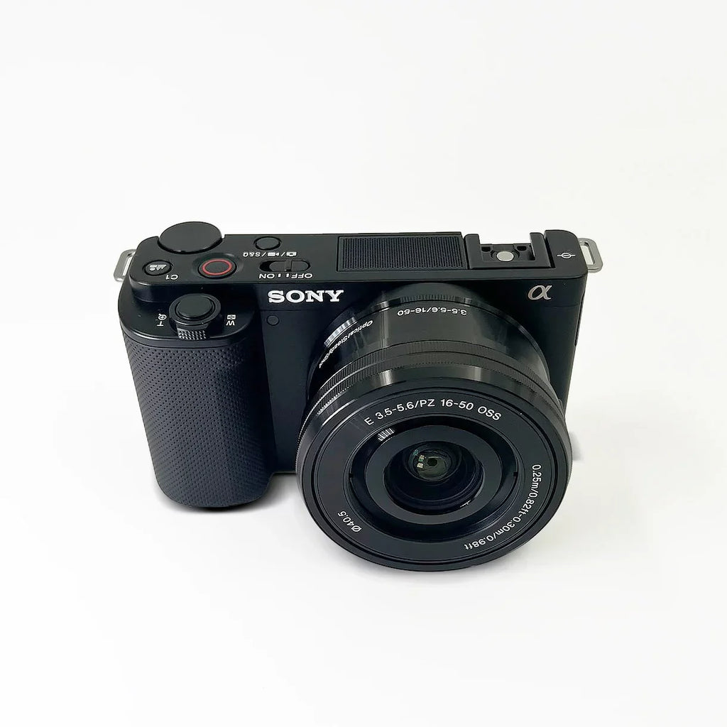 Sony Alpha -E10 - -C Interchangeable Lens Mirrorless Vlog Camera Kit - Black