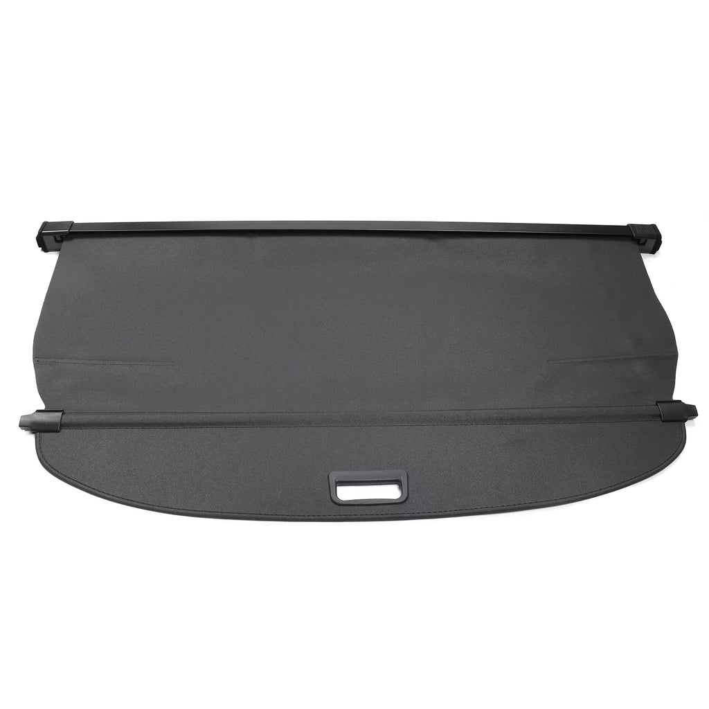 Ikon Motorsports Cargo Cover Compatible With 2021-2023 Nissan Rogue All Models  & Aluminum Rod Black Security Rear Trunk Cover Security Retractable Shield