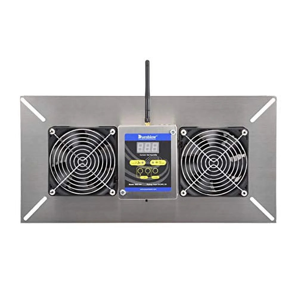 M2D- Air-Out WiFi Smart Home Remote Crawl Space Ventilator, Humidity, Radon Mitigation, Compatible with Alexa, Google Home