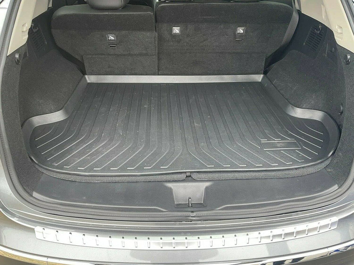 Cargo Liner – Trunk Mat for Nissan Murano 2015-2024 – Weather-Resistant Trunk Mats for Cars with Raised Lip – Non-Slip Car Trunk Mat Rubber – Easy to Install – Laser Pre-Cut Design