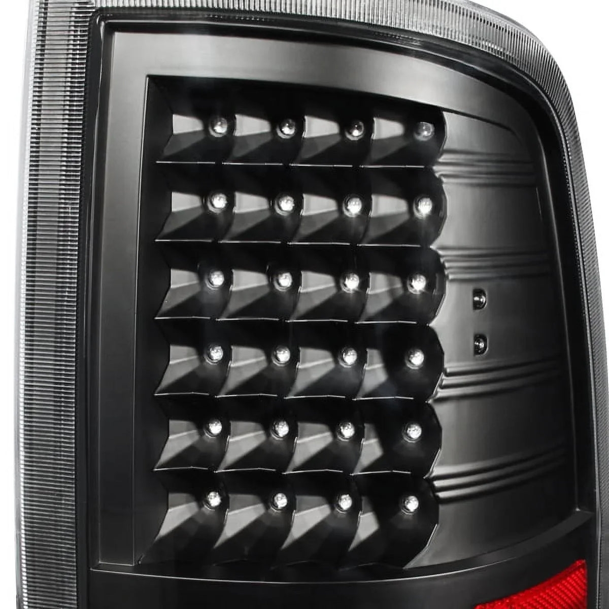 '- For 2009-18 Dodge Ram 1500 | 2010-18 Ram 2500 3500 Pickup  Black Taillights Pair +  3Rd Brake Lamp