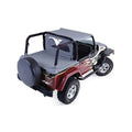 Rampage by RealTruck 721015 Tonneau Cover For 1992-1995 Jeep Wrangler , Black Denim