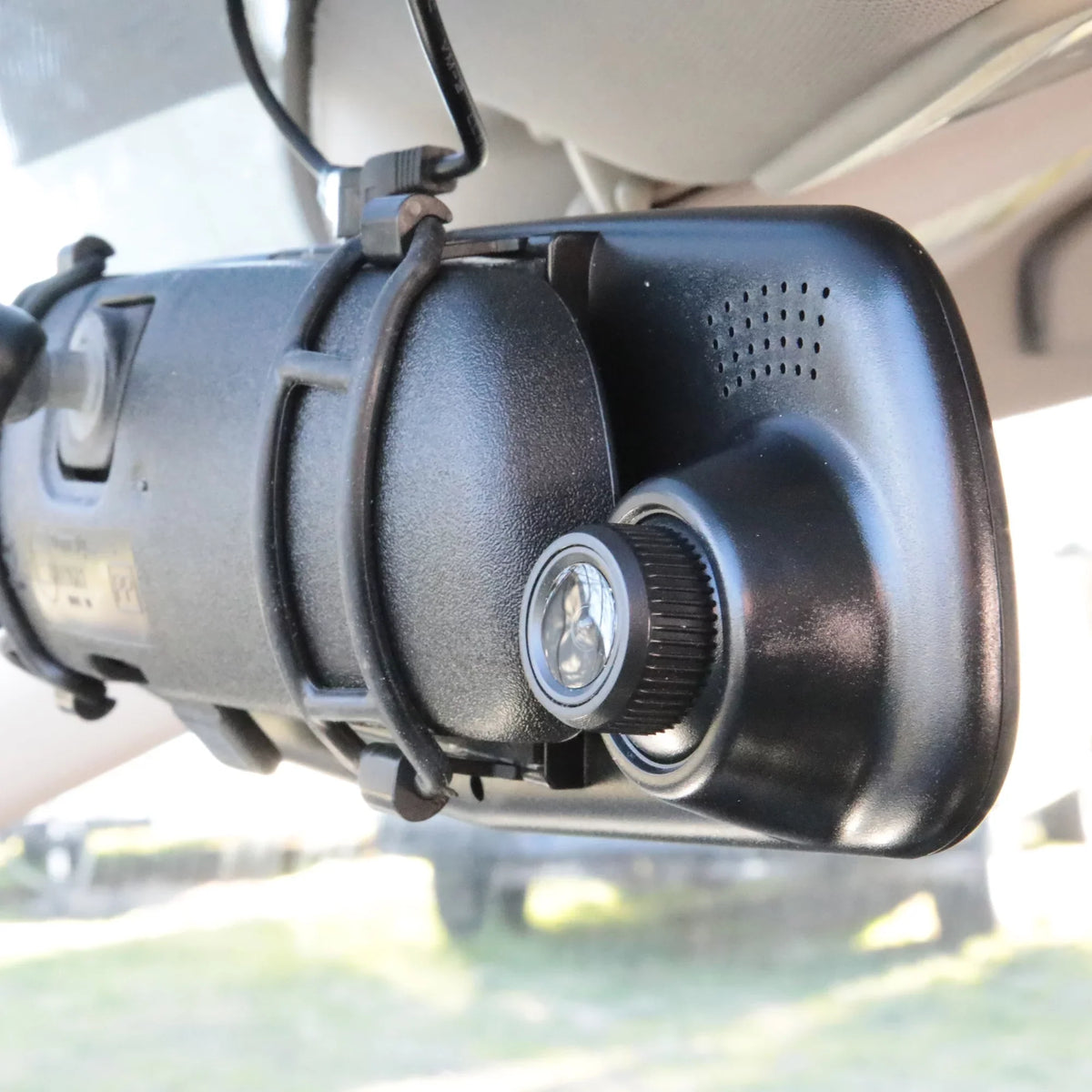 Armor All 720P  Rearview Mirror Dash and Backup Camera, 4.3 Inch  Screen, Instant Motion Direction/Field Of View, 16GB Storage Card Included