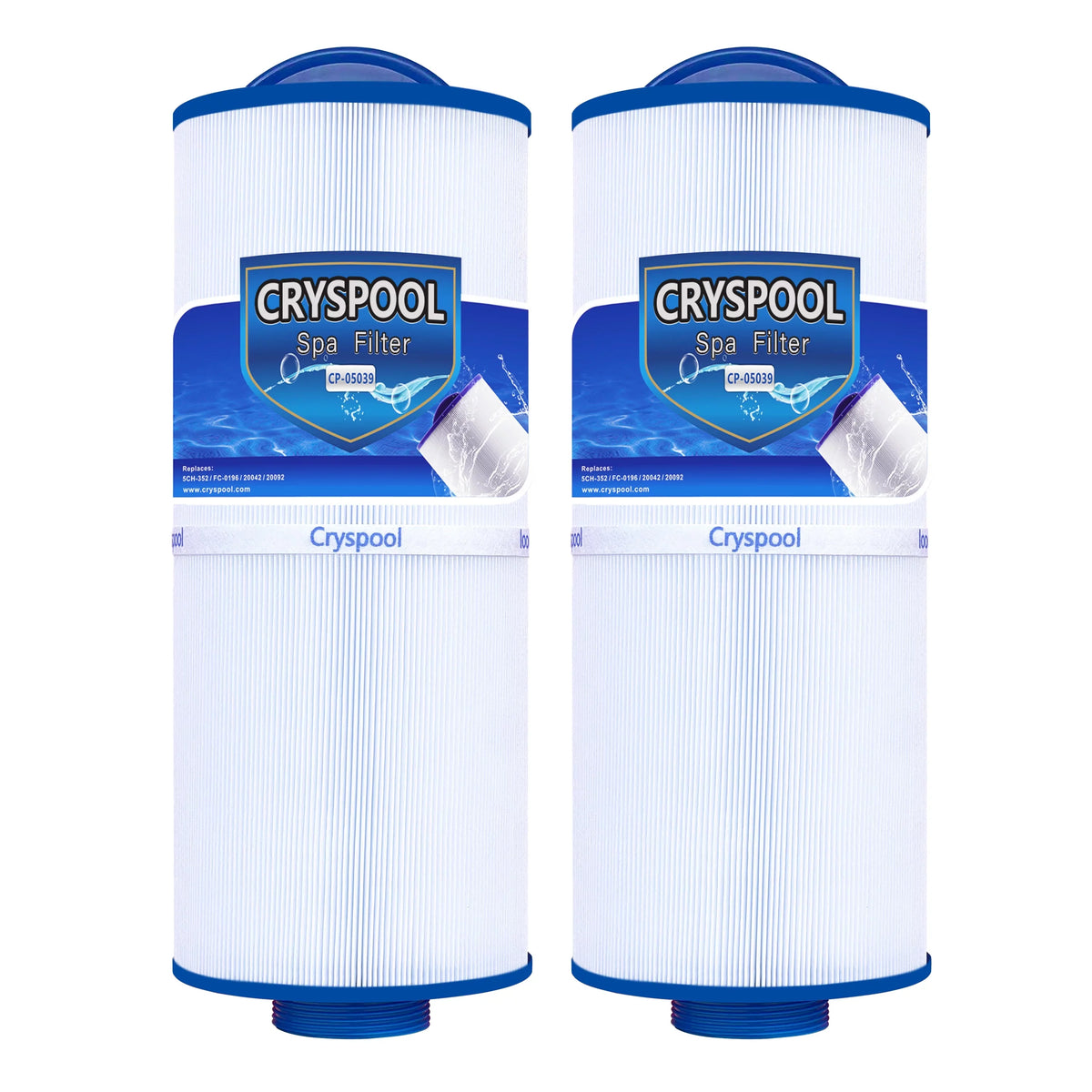 '-thread Spa Filter Compatible with 5ch-352, Marquis 35, Marquis Spa 20042, 20092, -0196, 35 sq.ft, 2 Pack