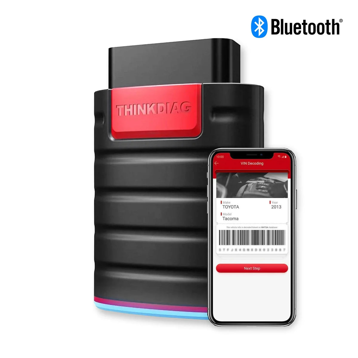 Bluetooth OBD2 Scanner Full Systems Car Diagnostic Tool Code Reader (2 Year Software Included) 15 Maintenance Functions for Cars Since 1996-