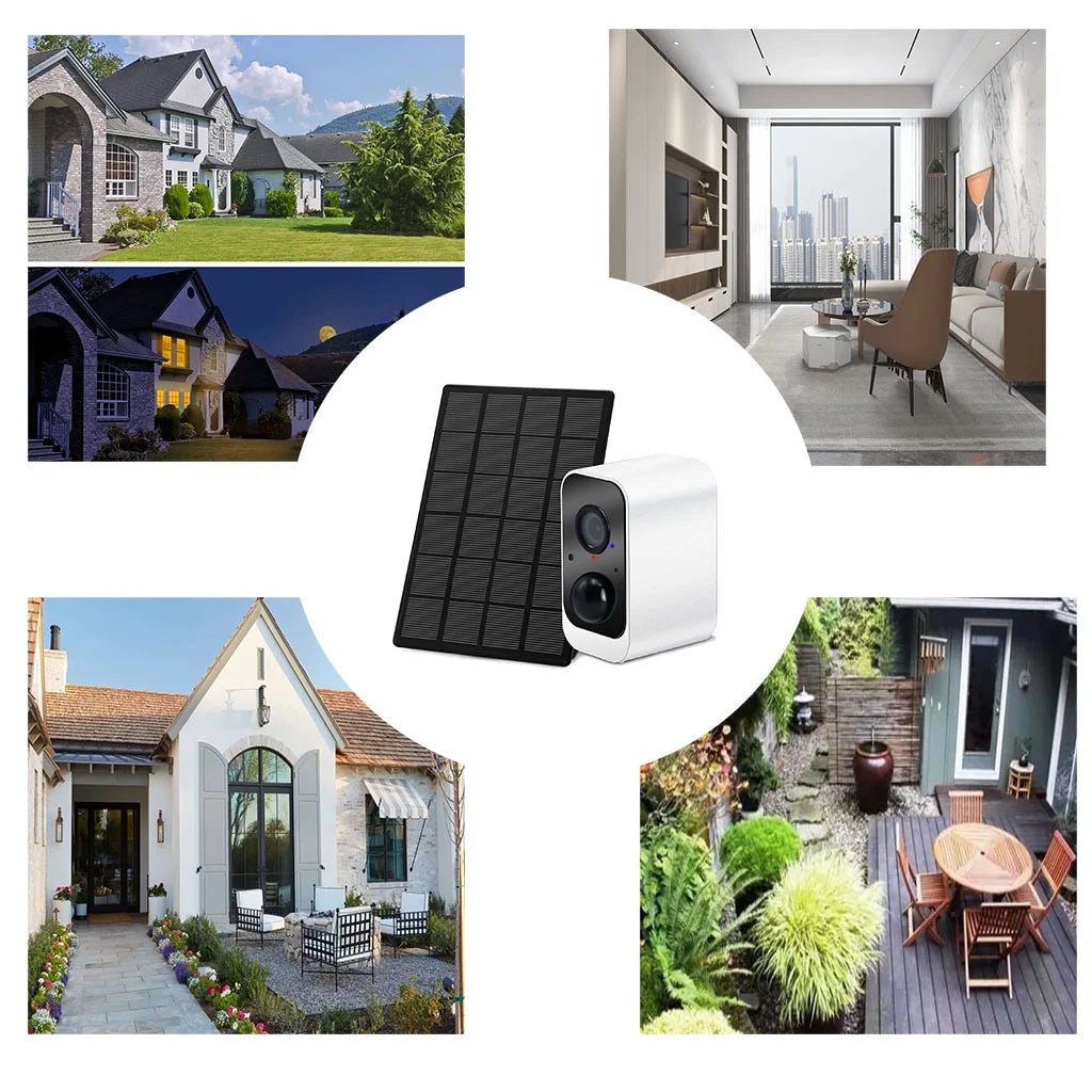 Wireless Security Camera Outdoor, 1080P Solar Security Camera S2