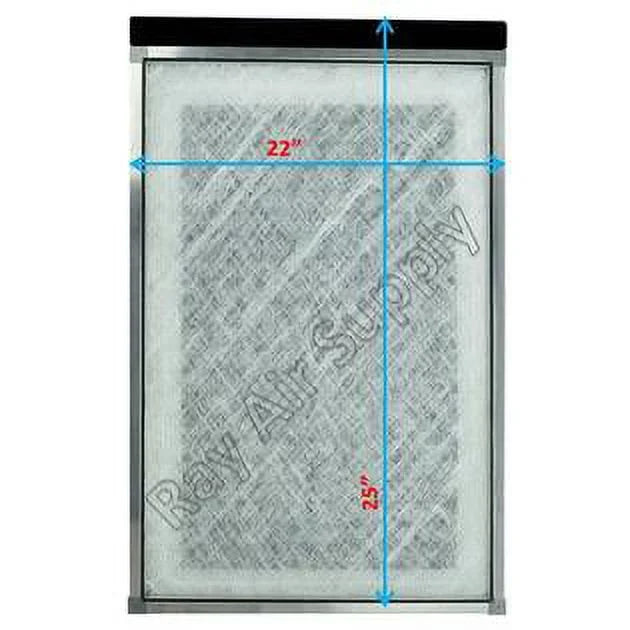 22x25 Replacement Filter Pads Compatible with MicroPower Guard Air Cleaner 22x25 Refills (3 Pack)