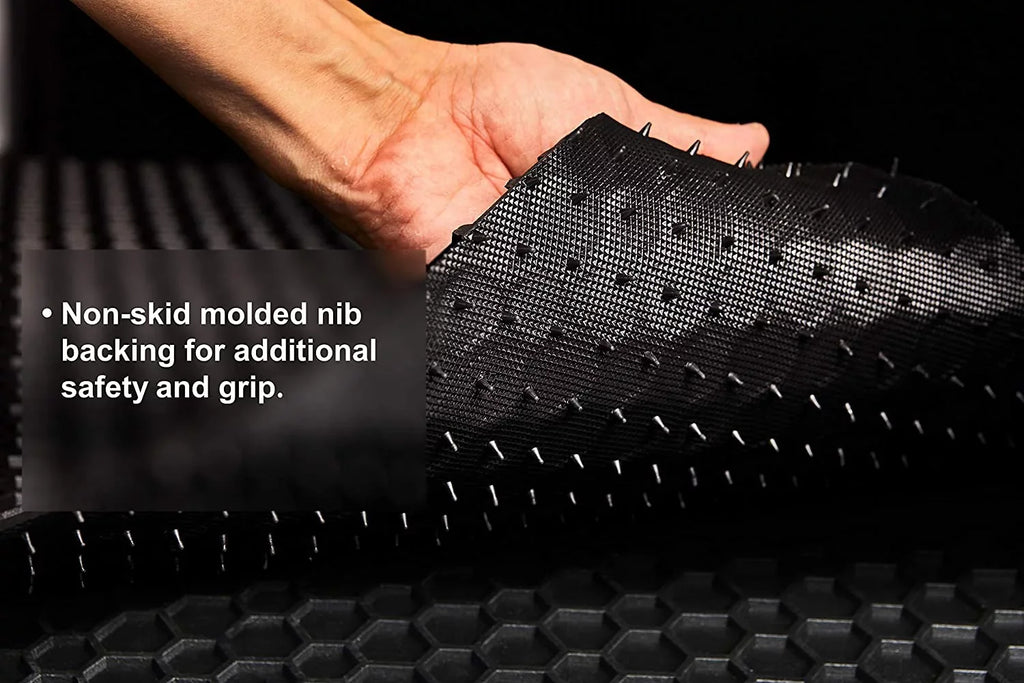Cargo/Trunk Mat Accessories Compatible with  X3 - with Cargo Tie Down Rails - All Weather - Heavy Duty - (Made in ) - 2022